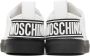 Moschino White & Black Logo Sneakers - Thumbnail 2