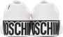 Moschino White & Black Logo Sneakers - Thumbnail 4