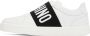 Moschino White Elastic Band Sneakers - Thumbnail 3