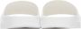 Moschino White Embossed Sandals - Thumbnail 2