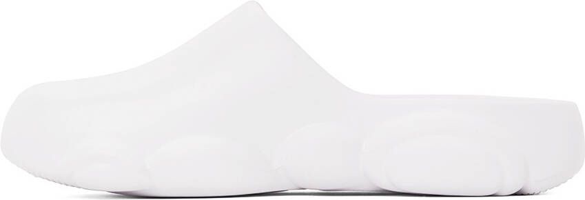 Moschino White Gummy Bear Sandals