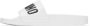 Moschino White Logo Pool Slides - Thumbnail 3