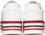 Moschino White Platform Low-Top Sneakers - Thumbnail 2