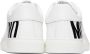 Moschino White Serena Low-Top Sneakers - Thumbnail 2