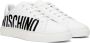 Moschino White Serena Low-Top Sneakers - Thumbnail 4