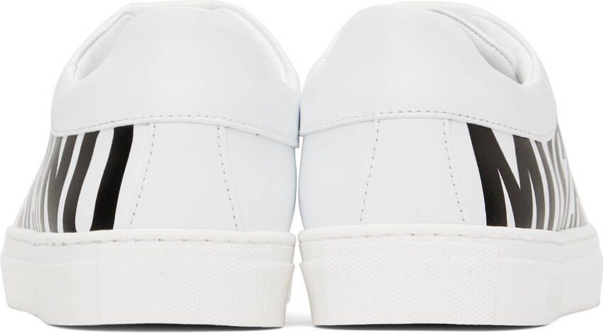 Moschino White Serena Sneakers