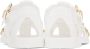 Moschino White Teddy Stud Jelly Sandals - Thumbnail 2