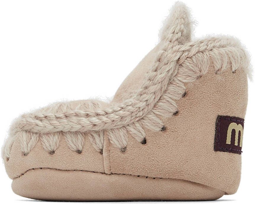 Mou Baby Taupe Suede Pre-Walkers