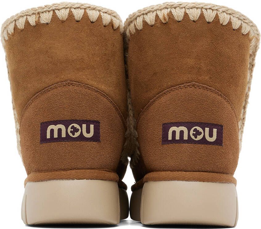 Mou Brown 18 Bounce Boots