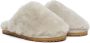 Mou Gray Sheepskin Fur Slippers - Thumbnail 4