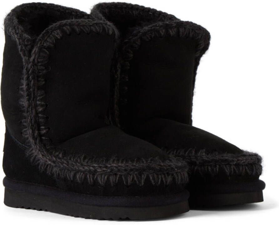 Mou Kids Black Ankle 18 Boots