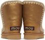Mou Kids Gold Suede Boots - Thumbnail 2