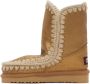 Mou Kids Gold Suede Boots - Thumbnail 3
