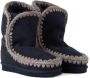 Mou Kids Navy Ankle 18 Boots - Thumbnail 4