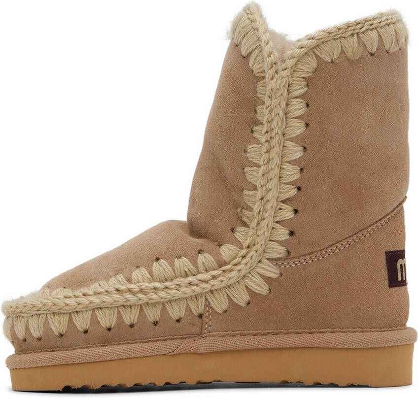 Mou Kids Taupe Ankle 18 Boots