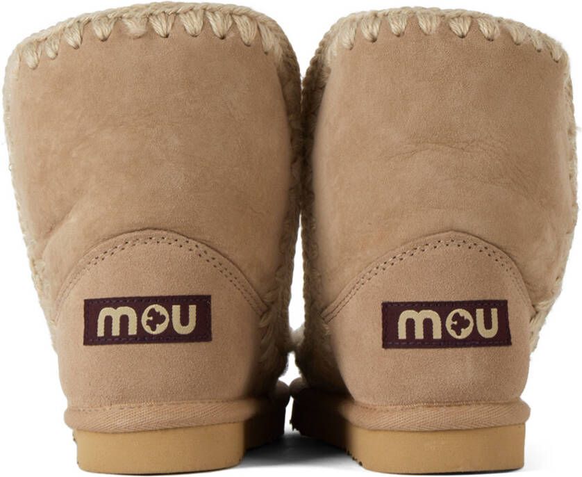 Mou Kids Taupe Ankle 18 Boots