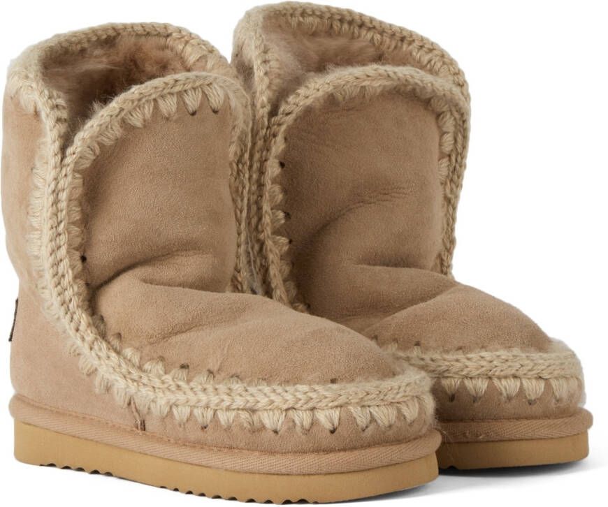 Mou Kids Taupe Ankle 18 Boots