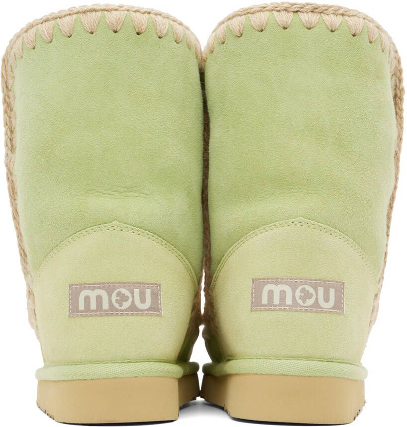 Mou SSENSE Exclusive Green 24 Boots