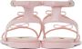 MSGM Pink Bow Flat Sandals - Thumbnail 2