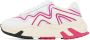 MSGM White & Pink Vortex Sneakers - Thumbnail 3