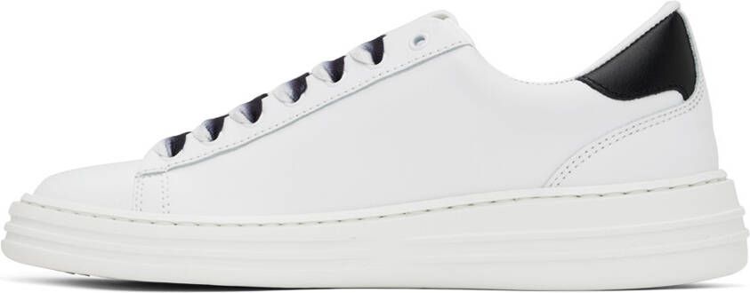 MSGM White Printed Sneakers