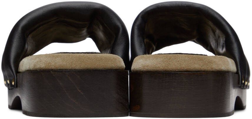 Nanushka Black Stefflon Sandals