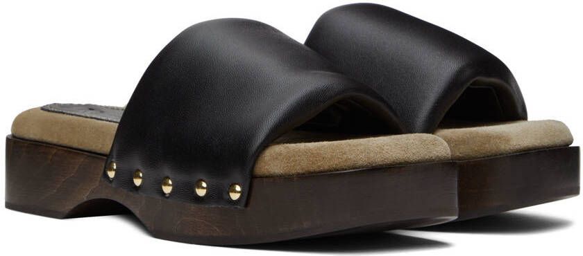 Nanushka Black Stefflon Sandals
