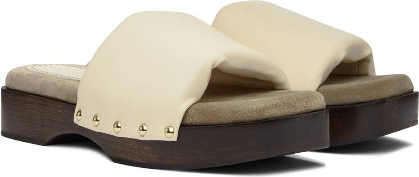 Nanushka Off-White Stefflon Sandals