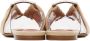 Nensi Dojaka Beige Pointed Toe Mule Flats - Thumbnail 2