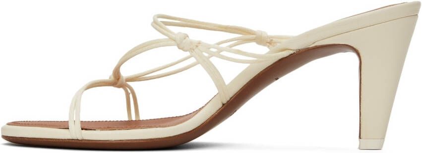 NEOUS Off-White Atysa Heeled Sandals