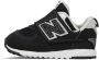 New Balance Baby Black 574 NEW-B Hook & Loop Sneakers - Thumbnail 3