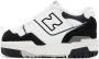 New Balance Baby Black & White 550 Sneakers - Thumbnail 3