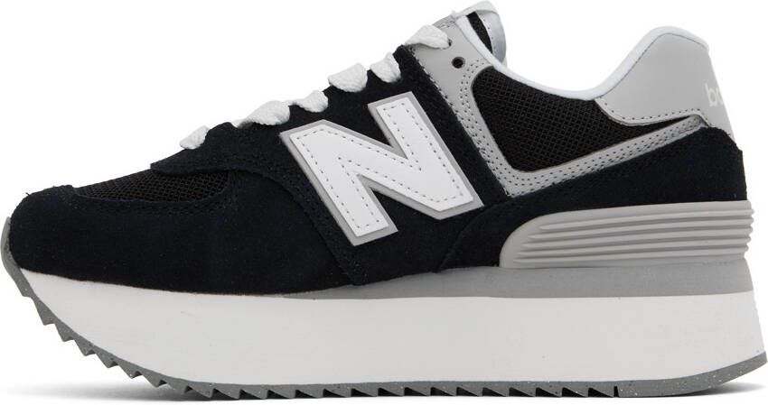 New Balance Black 574+ Sneakers