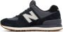 New Balance Black & Gray 574 Sneakers - Thumbnail 3