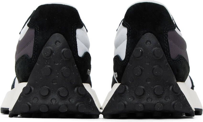 New Balance Black & White 327 Sneakers