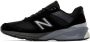New Balance Black Made In USA 990v5 Low Sneakers - Thumbnail 3