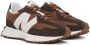 New Balance Brown 327 Sneakers - Thumbnail 4