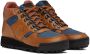New Balance Brown & Navy Rainier Boots - Thumbnail 4