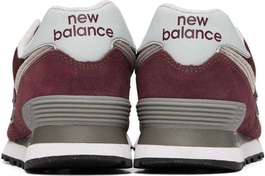 New Balance Burgundy 574 Core Sneakers