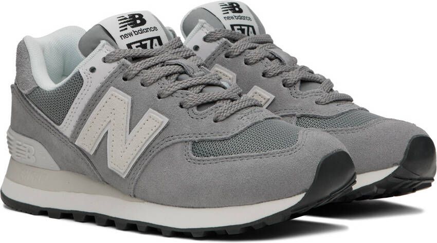 New Balance Gray 574 Sneakers