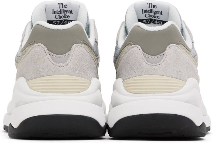 New Balance Gray 57 40 Sneakers