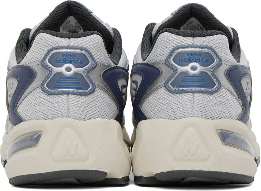 New Balance Gray & Blue 725V1 Sneakers