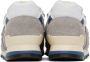 New Balance Gray & Blue Made In USA 996 Sneakers - Thumbnail 2