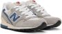 New Balance Gray & Blue Made In USA 996 Sneakers - Thumbnail 4