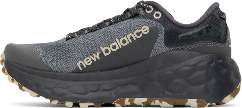 New Balance Gray Fresh Foam X More Trail v2 Sneakers