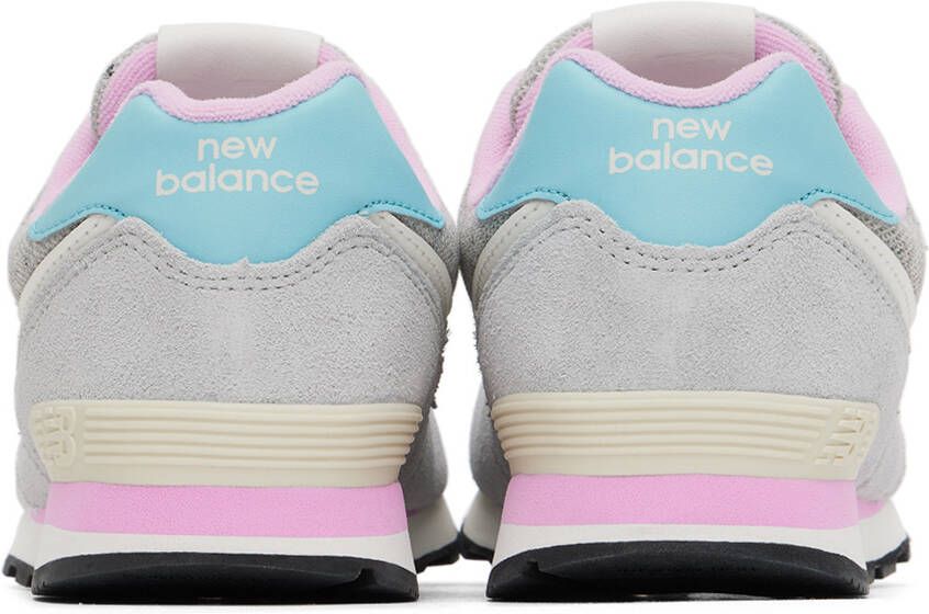 New Balance Kids Gray 574 Big Kids Sneakers