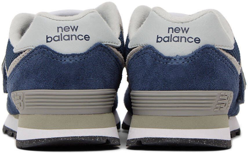 New Balance Kids Navy 574 Core Hook & Loop Little Kids Sneakers