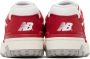 New Balance Kids Red 550 Sneakers - Thumbnail 2