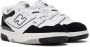 New Balance Kids White & Black 550 Sneakers - Thumbnail 4