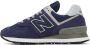 New Balance Navy 574 Core Sneakers - Thumbnail 3